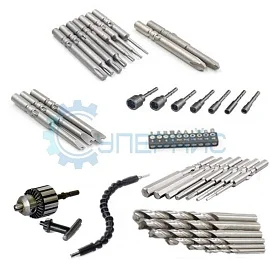 Аксессуары для аккумуляторной отвертки (с патроном 6 мм) 45 предметов фото