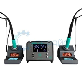 Мощная паяльная станция AIFEN A220 с двумя паяльниками (350 Вт) фото