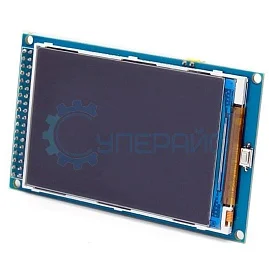 TFT LCD цветной дисплей для Arduino Mega 2560 320х480 фото