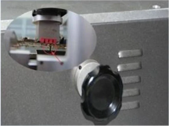 регулировка печатной платы относительно стола