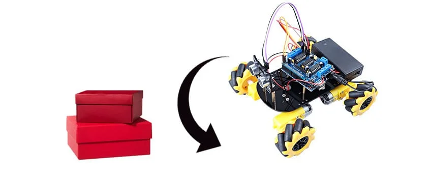 Купить робота Mini Mecanum Wheel в магазине Суперайс