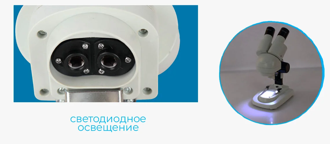 Освещение школьного микроскопа Купить микроскоп Aomekie STX-40X
