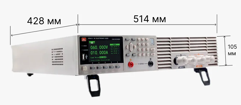 Размер блока питания Hopetech HT6651 Регулируемый источник питания купить