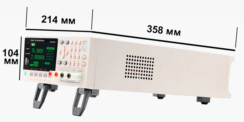 Размер блока питания Hopetech HT6613 блок питания постоянного тока регулируемый