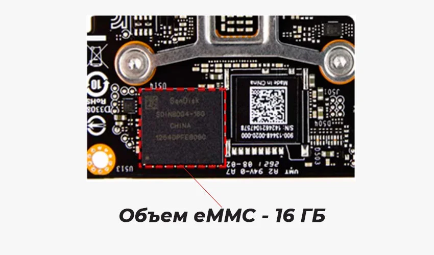 Объем eMMc Jetson Nano Module B01 4Gb jetson nano module=