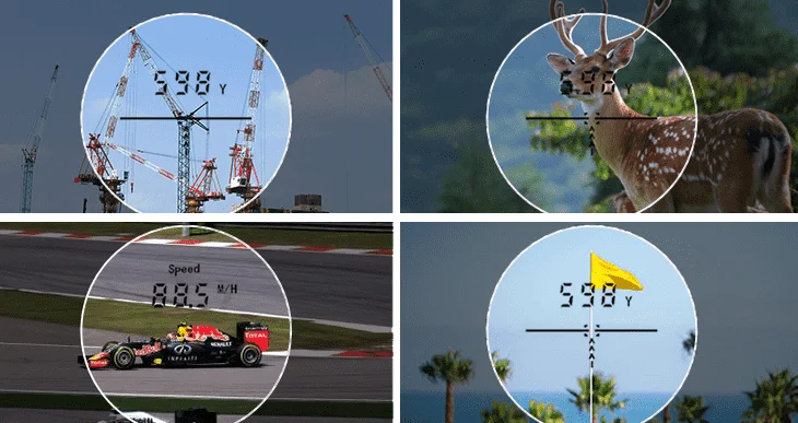 лазерный дальномер для охоты LaserWorks LW600PRO