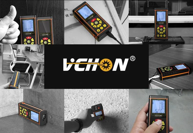 строительный лазерный дальномер для измерения расстояний до 60 метров