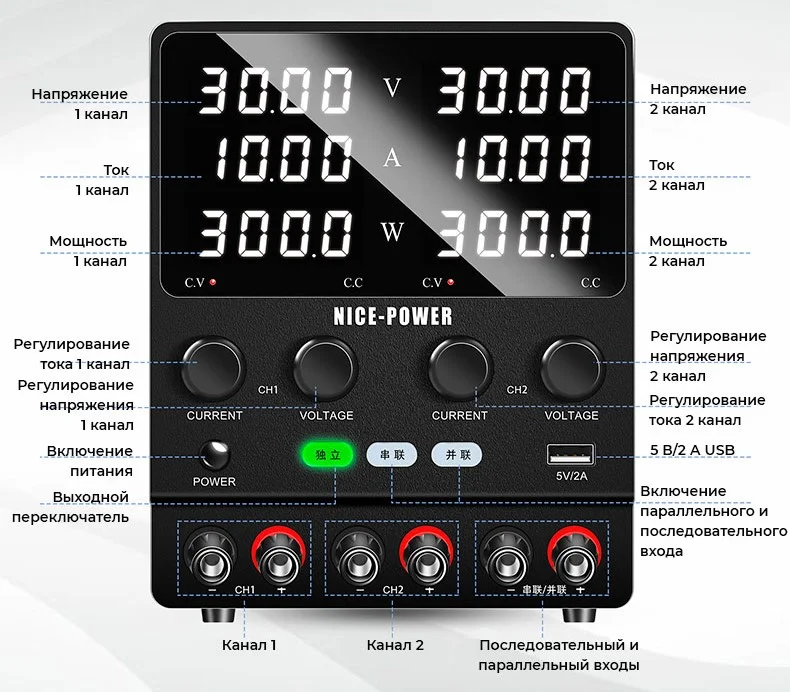 лабораторный источник питания 60 в
