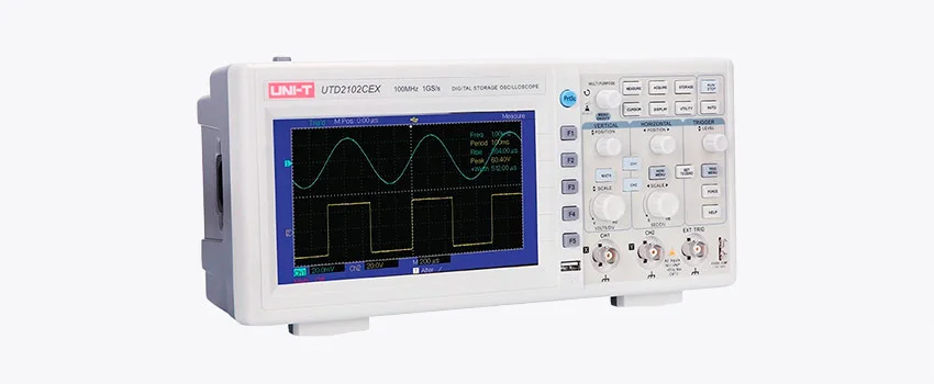 Цифровой осциллограф UNI-T UTD2102CEX 100 МГц