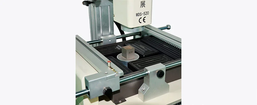 Многофункциональная паяльная станция WISDOMSHOW WDS-520 с тремя зонами нагрева Лазерная паяльная станция WISDOMSHOW WDS-520