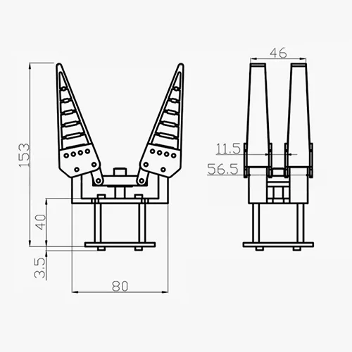 Манипулятор Wheeltec с гибкими зажимами купить в Суперайс