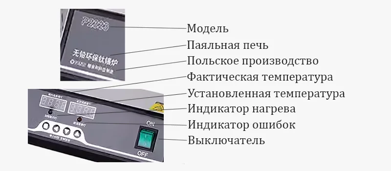 Интерфейс паяльной ванны на китайском языке