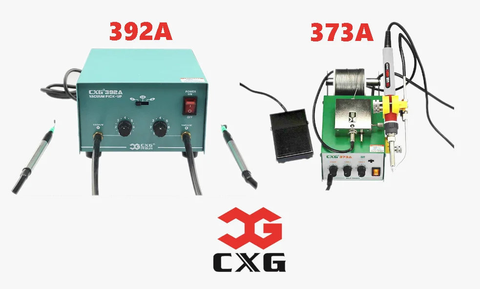 подача припоя, вакуумная станция