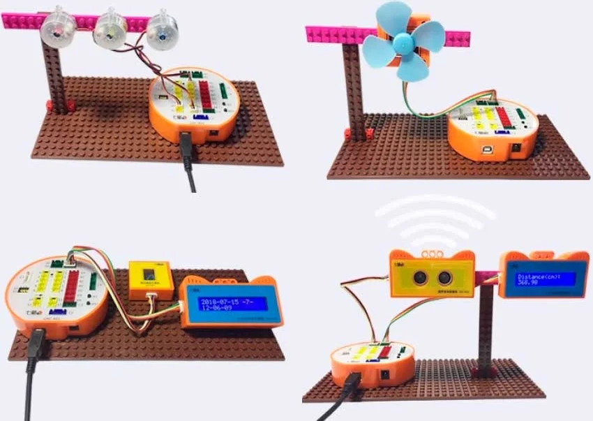 Заказать детский набор Kit для сборки программируемых блоков в Суперайс