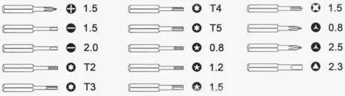 Jakemy JM-Y02 отвертка на аккумуляторе для смартфонов купить