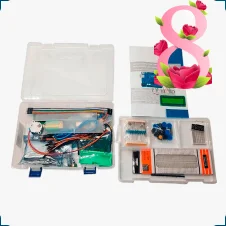 Купить Стартовый набор UNO R3 Starter Kit с контроллером, совместимым со средой Arduino, и 10 уроками в среде Scratch в суперайс