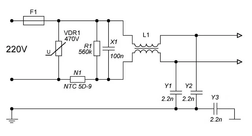 входной фильтр бп