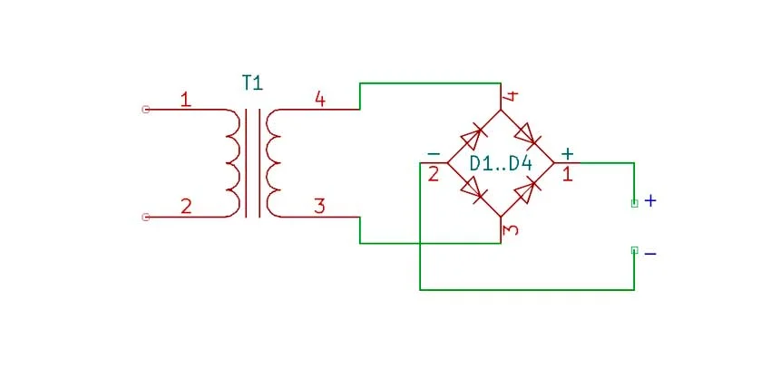 двухполупериодный выпрямитель схема