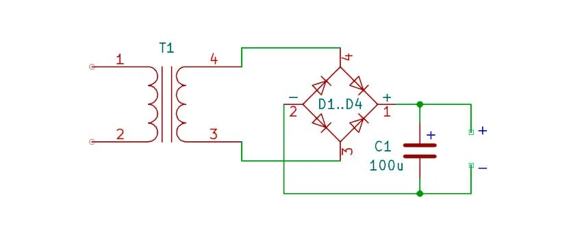 сглаживающий фильтр схема