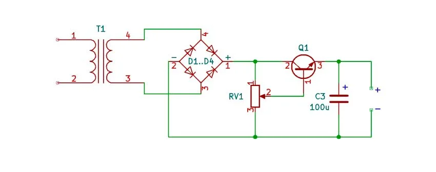 плавная регулировка напряжения схема