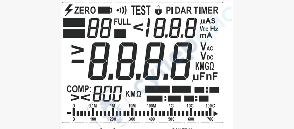 цифровой мегаомметр rgk