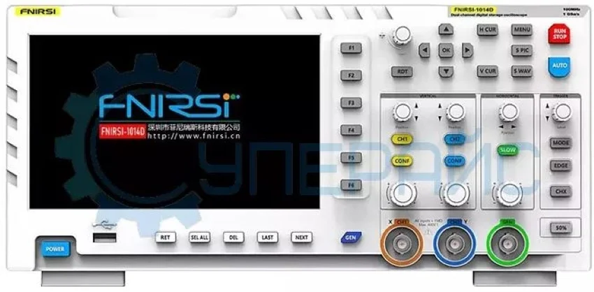 заказать настольный осциллограф 1014D в магазине Суперайс