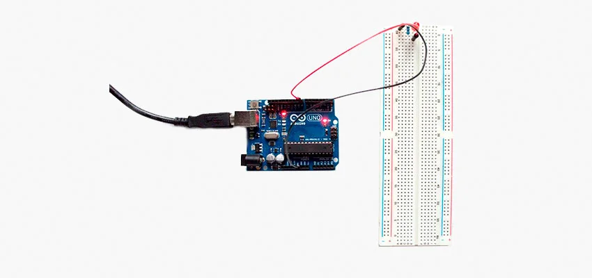 Пример работы платы
