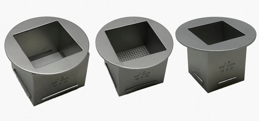 Насадки разных размеров для верхнего нагревателя