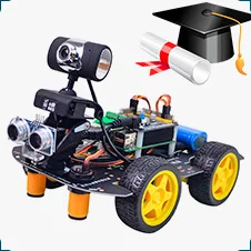 Робот-конструктор Raspberry Pi 4B Xiao-r DS Robot Wi-Fi купить недорого в суперайс