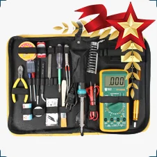 набор для пайки с мультиметром в подарок на 23 февраля купить в суперайс