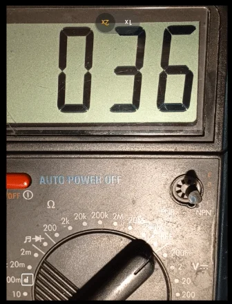 измерение усиления транзистора