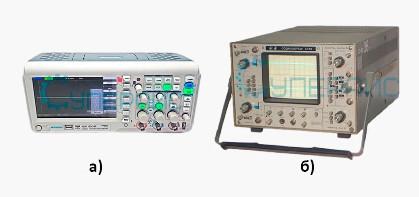 Виды осциллографов