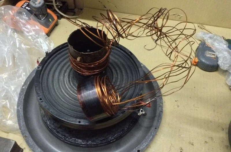 динамик с обмоткой