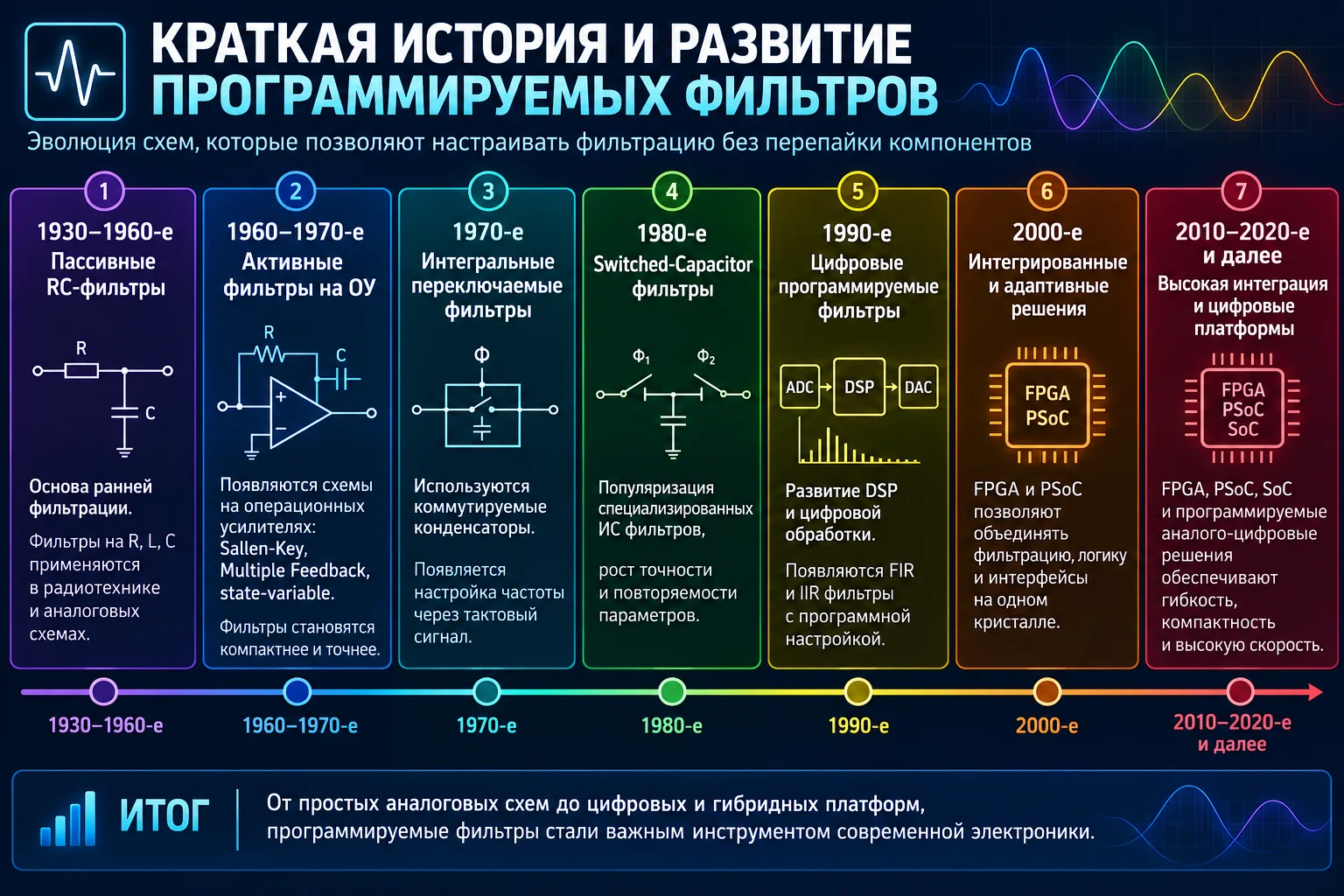 перестраиваемые фильтры