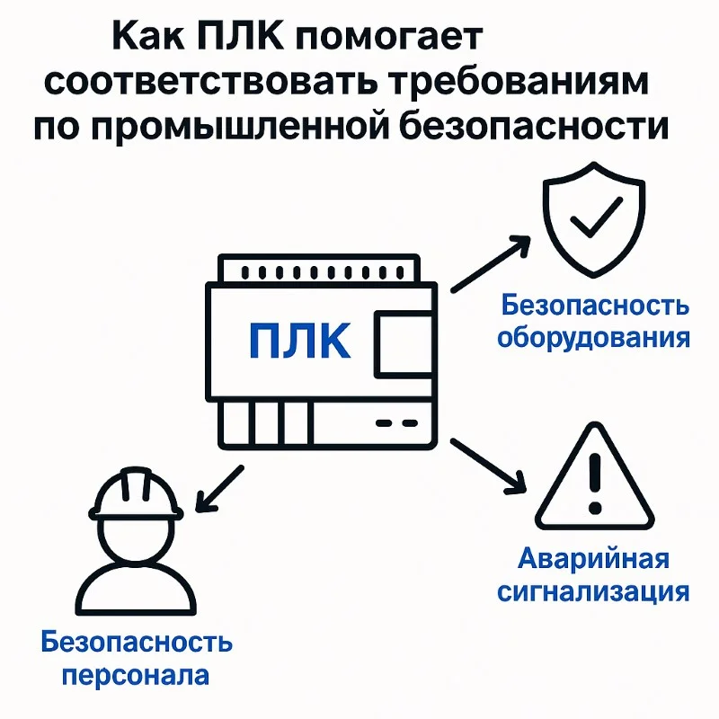 схема применения контроллера применение плк