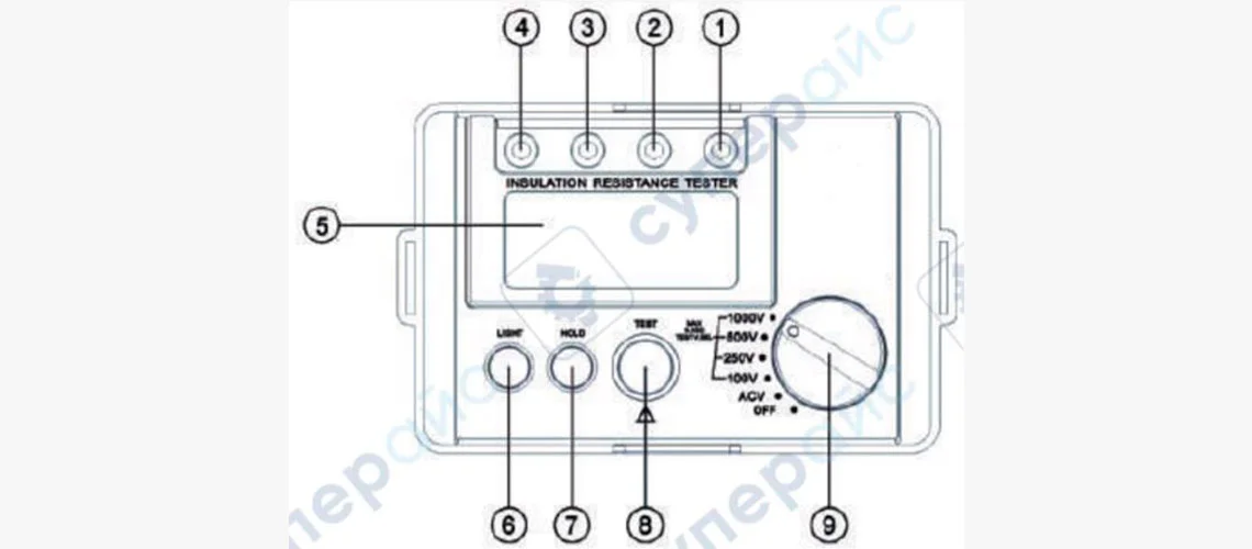 мегаомметр rgk rt 10