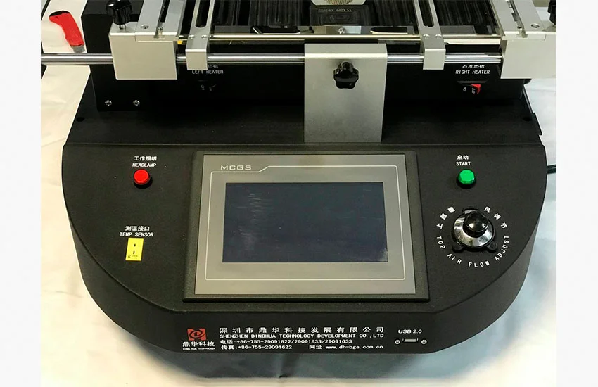 Приборная панель паяльной станции