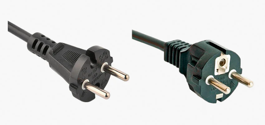 Вилка для питания станции