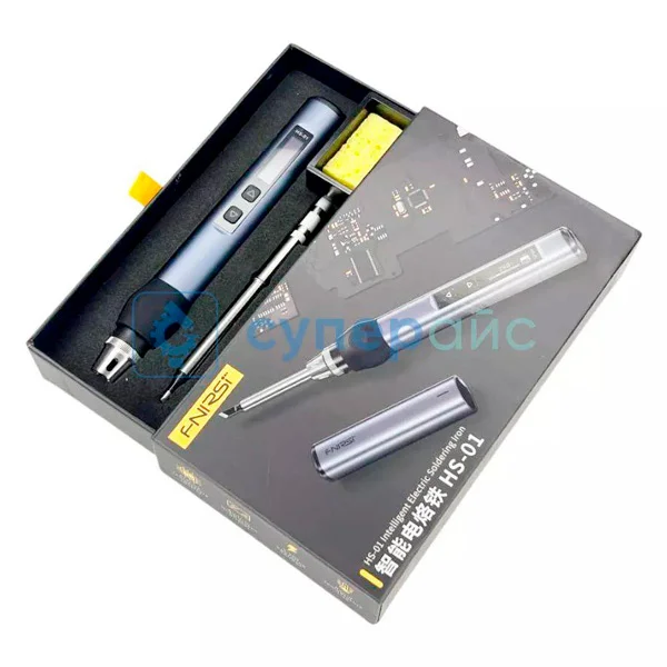 Распаковка паяльника FNIRSI HS01
