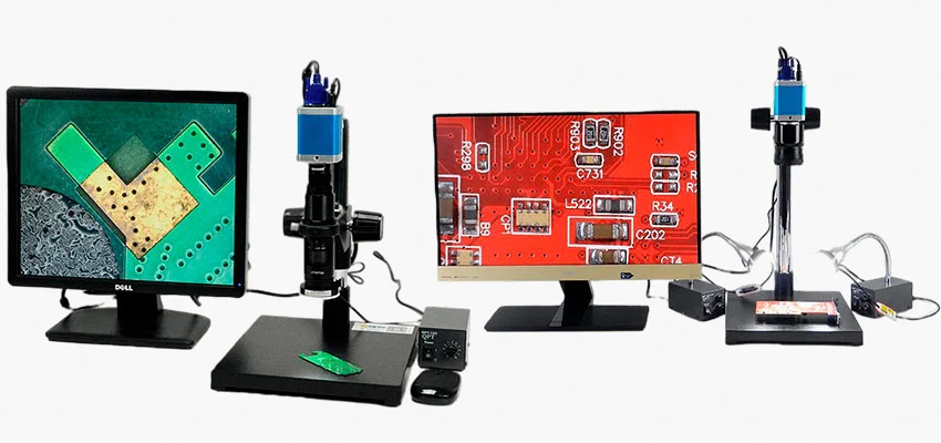 Микроскопы с большой рабочей зоной