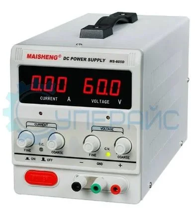 MS605D вид блок питания лабораторный блок питания заказать в магазине суперайс