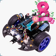 Конструктор для сборки робота Yahboom Batmobile купить в магазине суперайс в подарок