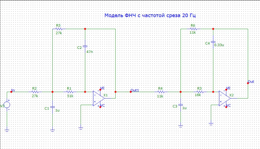 схема модели фнч схема фильтра фнч