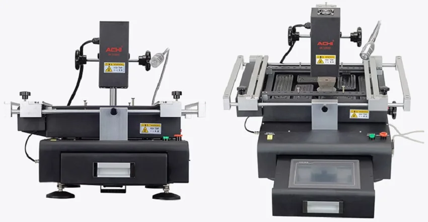 Расположение сенсорного экрана в станции ACHI IR12000