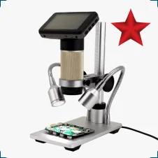 Цифровой микроскоп Andonstar ADSM201 VGA HDMI для пайки купить в суперайс