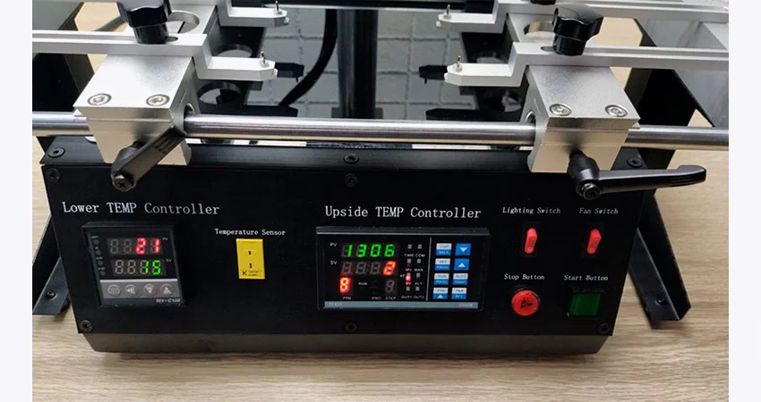 Передняя панель ИК паяльной станции Dinghua IR6500 (DH-A01R)