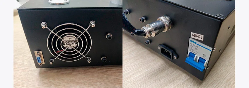 Задняя панель ИК паяльной станции Dinghua IR6500 (DH-A01R)