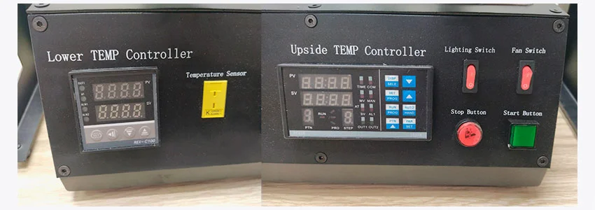 Передняя панель ИК паяльной станции Dinghua IR6500 (DH-A01R)