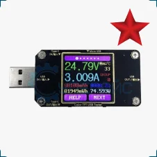 купить USB тестер емкости аккумуляторов JUWEI ATORCH A3 в суперайс