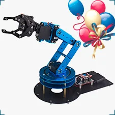 Конструктор Hiwonder LOBOT LeArm Single Robot купить в суперайс со скидкой